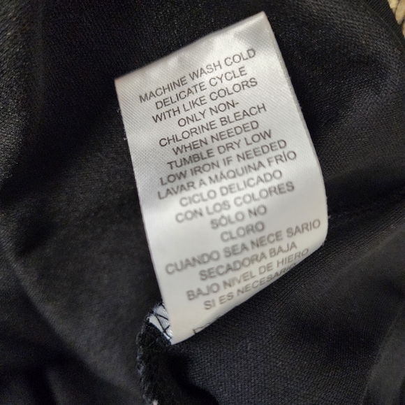 Amanda Charles Black Gold Dress Size Small - Picture 6 of 8